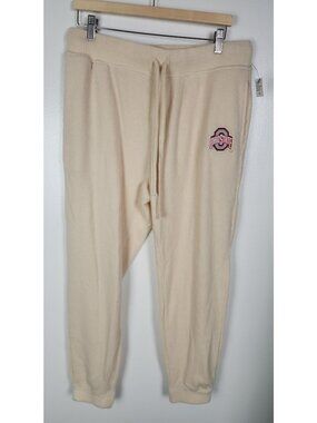 Wear by Erin Andrews Women's Sz. XL Cream Ohio State Joggers NWT